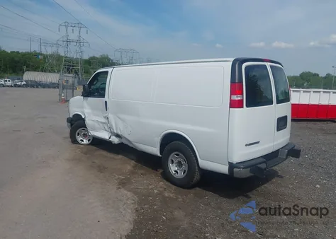 2021 Chevrolet Express Cargo Rwd 2500 Regular Wheelbase Wt from USA, damaged, VIN 1GCWGAF72M1208980